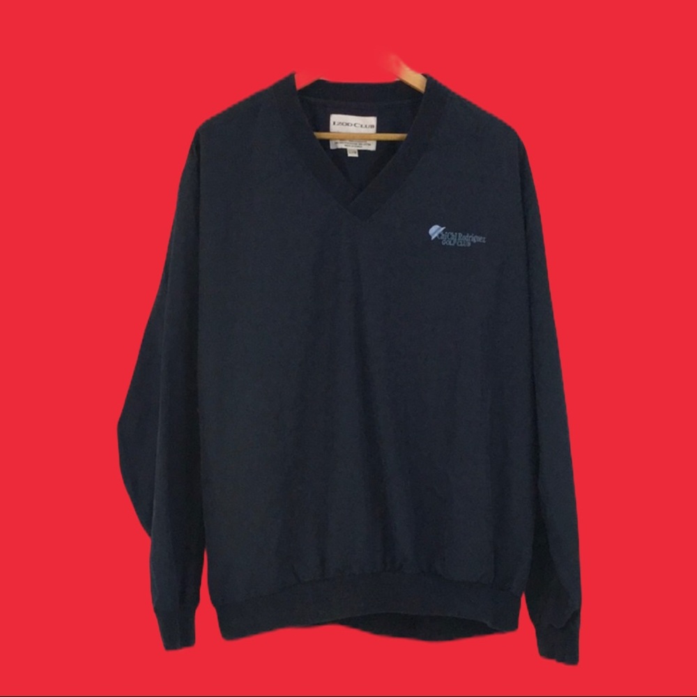 Vintage IZOD Club Chi Chi Rodriguez windbreaker